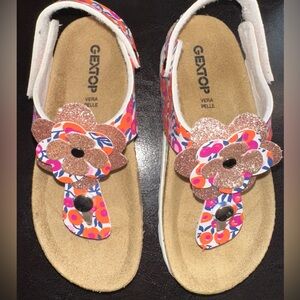 Kids Floral Sandals - Multicolor
